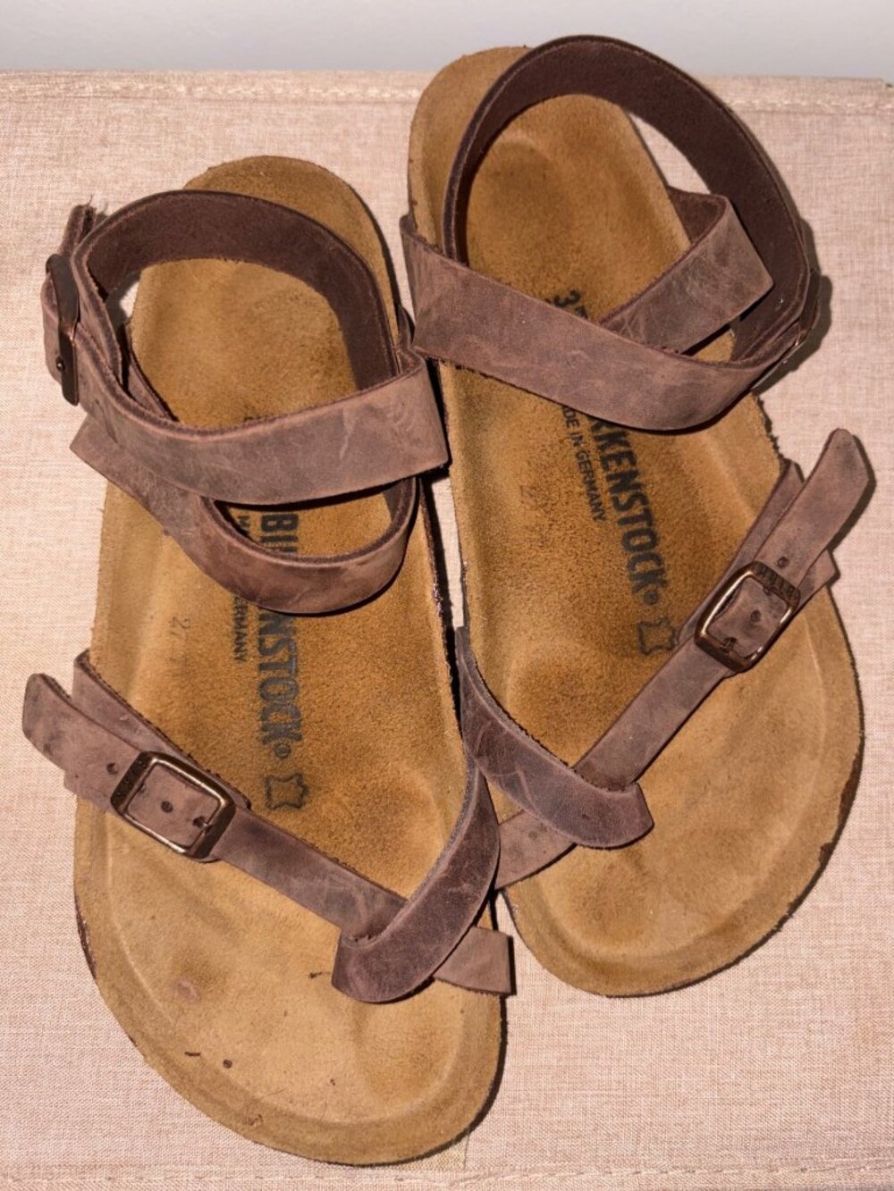 Birkenstock Yara Oiled Leather - Mocha
